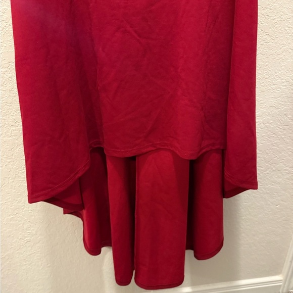 Dress Tells Elegant Red Sleeveless Dress Size XL - Picture 4 of 9